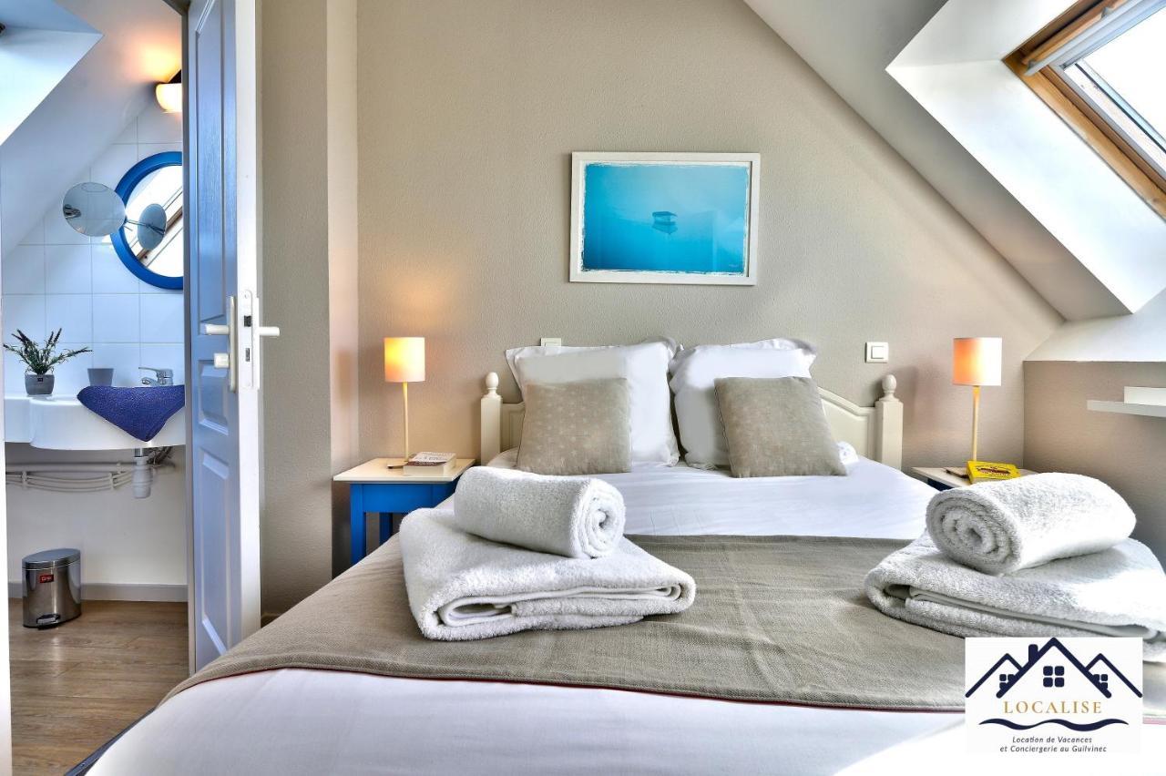 Localise Au Guilvinec: Seaside Retreat with Pool and Garden Views Apartment Exterior photo
